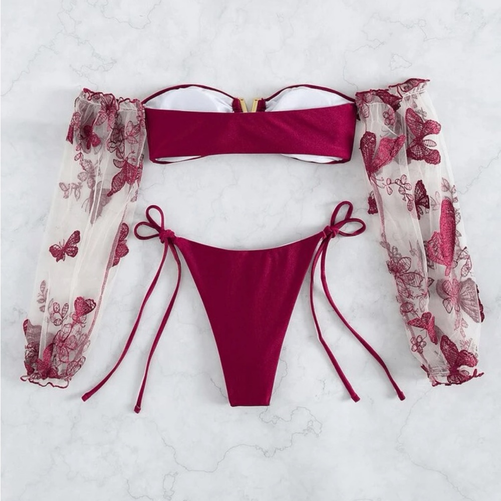 Tie Bikini Set 👙 - Picture 3 of 4